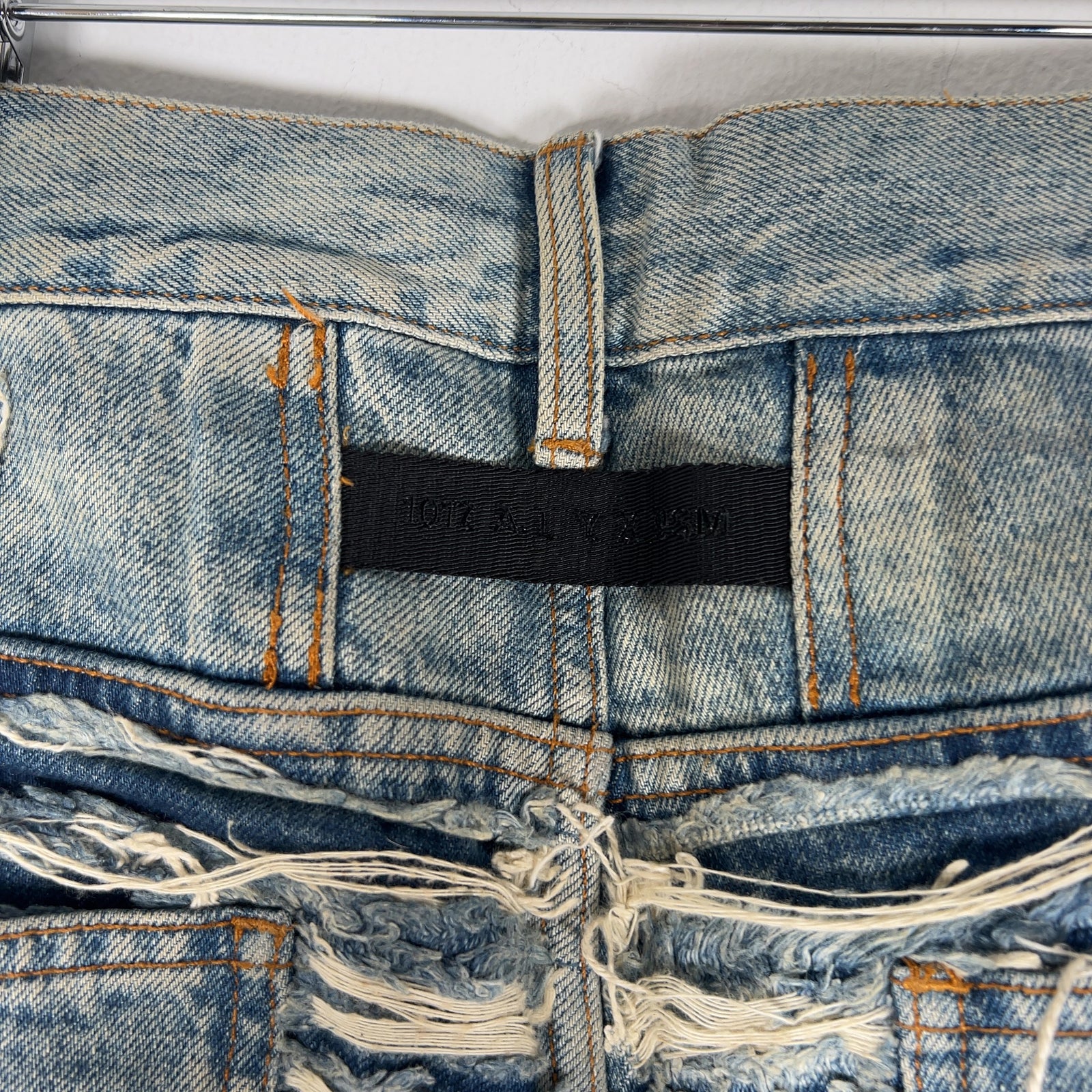 1017 ALYX 9SM x Blackmeans Distressed Denim Jeans