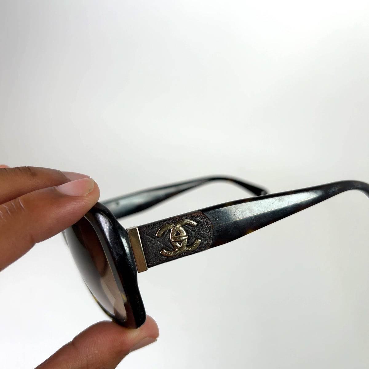 Chanel 5234-Q CC Quilted Logo Sunglasses