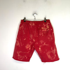 Off-White Vintage Bleach Sweat Shorts