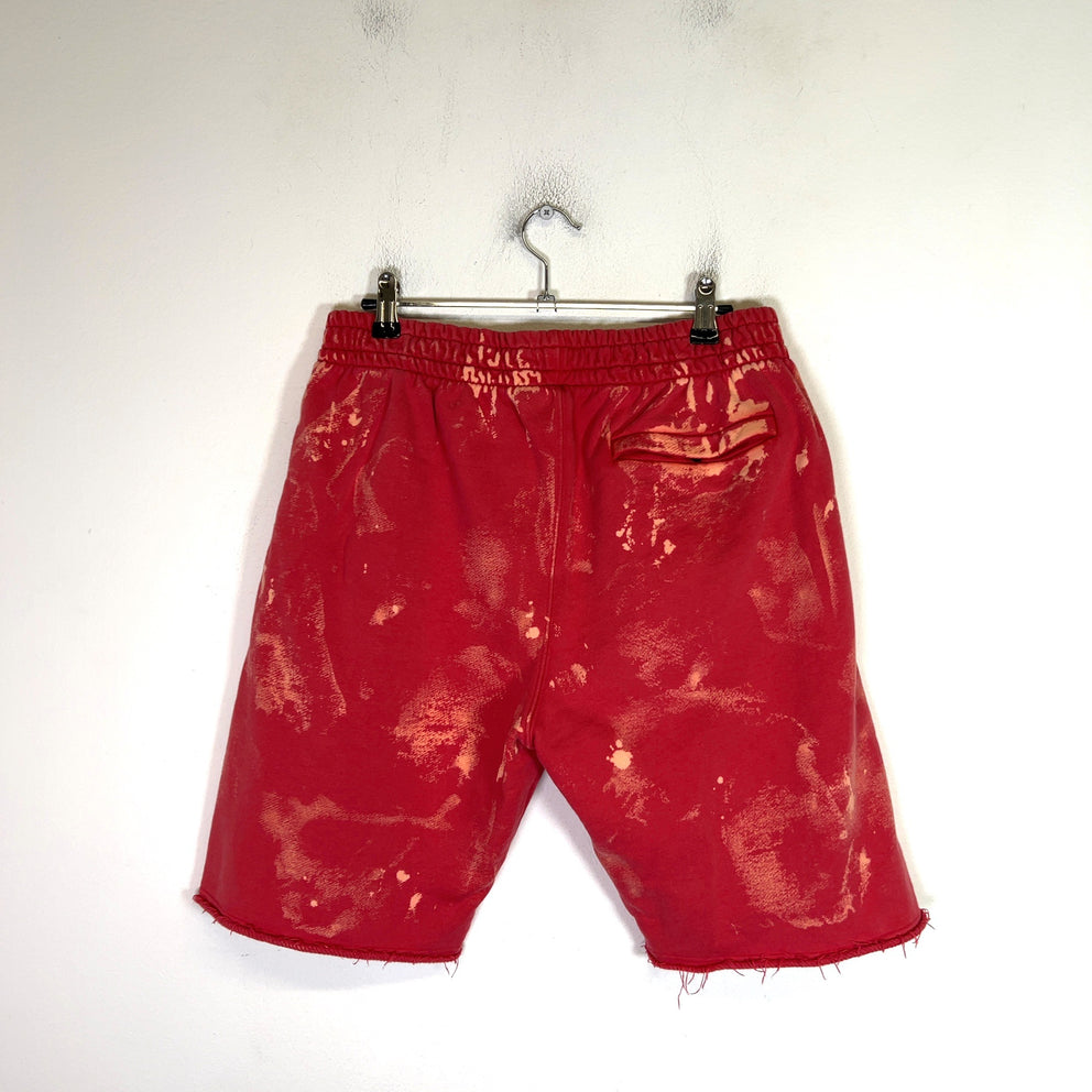 Off-White Vintage Bleach Sweat Shorts