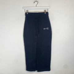 Off-White Black Logo Sweat Skirt Size XS