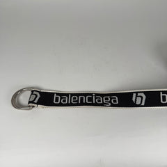 Balenciaga D-Ring Logo Belt