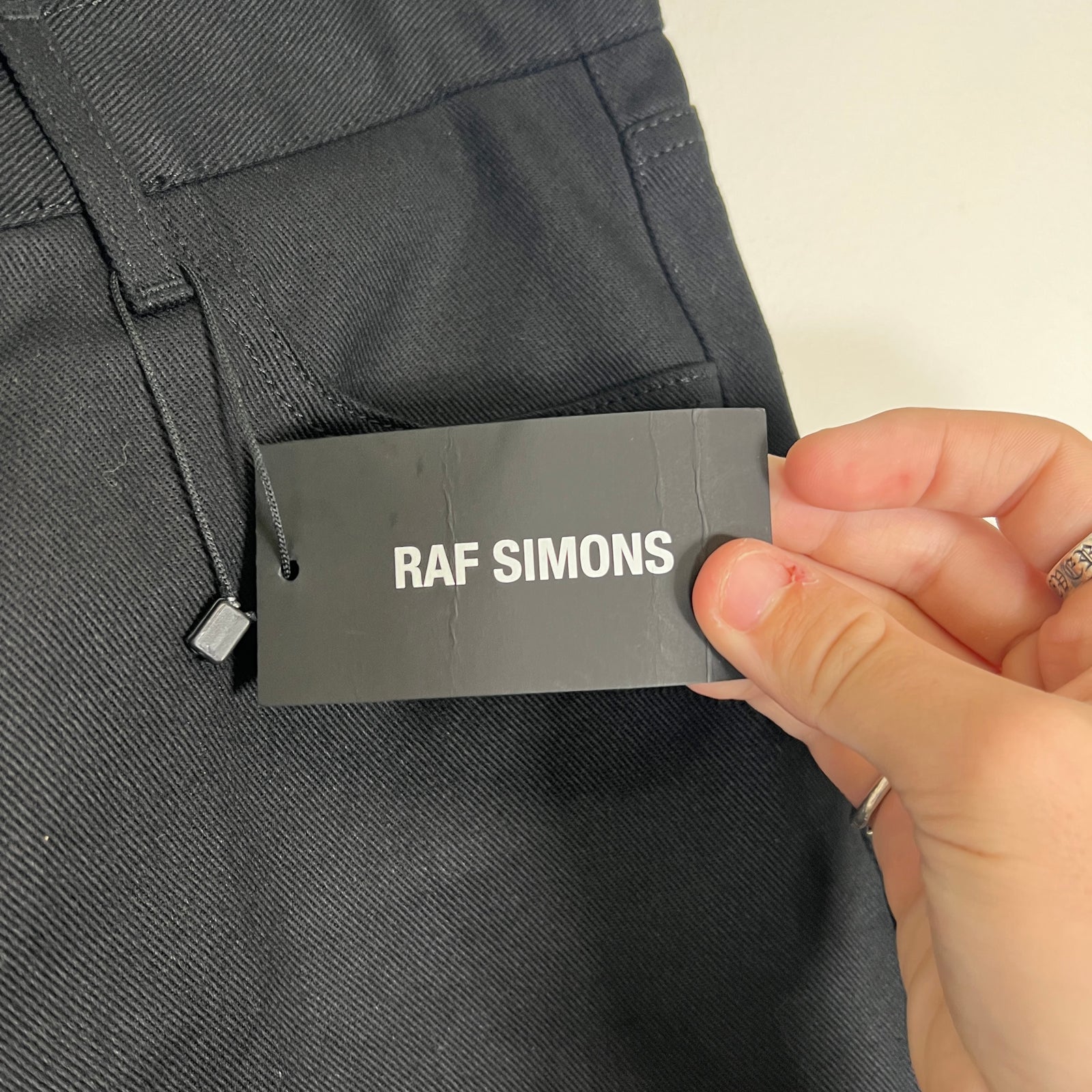 Raf Simons Black SS20 Jeans Size 33