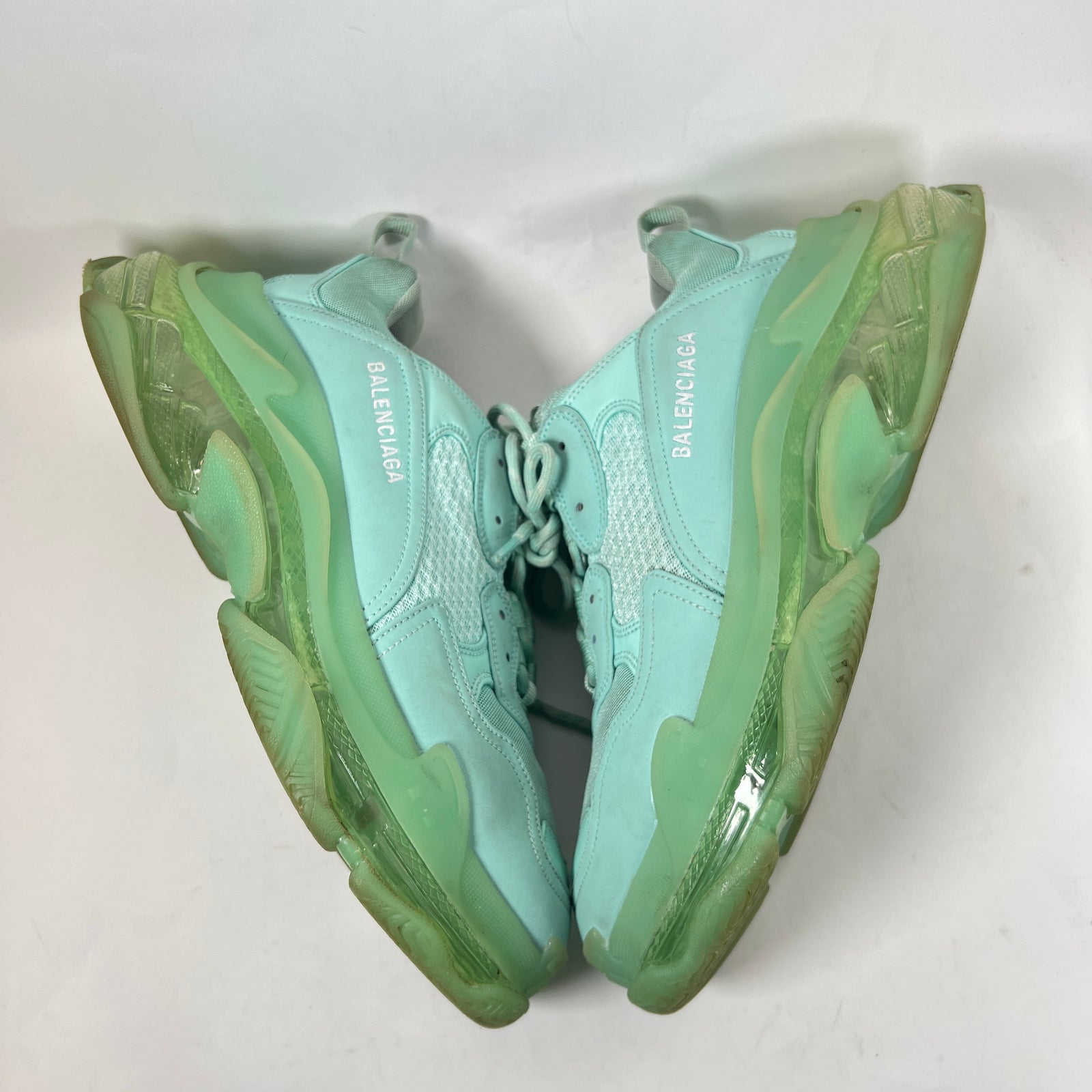 Balenciaga Mint Triple S Sneaker Size 43