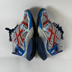 Balenciaga Red/Blue Runner Sneakers Size 40