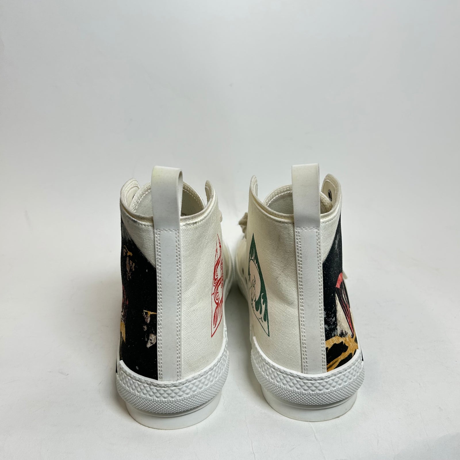 Dior B23 White 'AsteroDior' High Top Sneaker Size 44