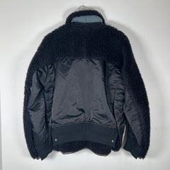 Sacai Black Wool Bomber Size 1