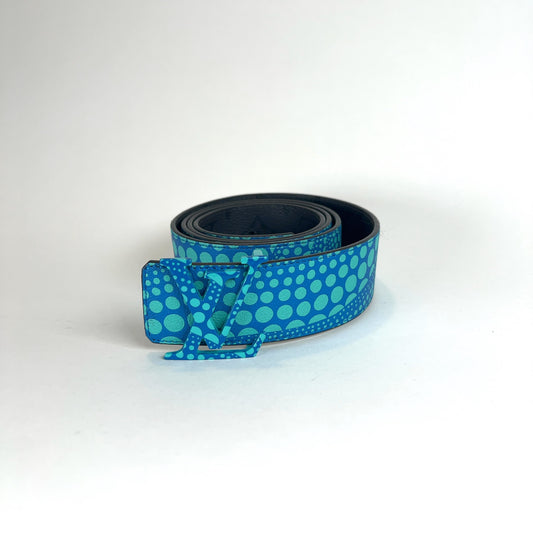 Louis Vuitton Yayoi Kusama Pumpkin Polka Dots Reversible Belt