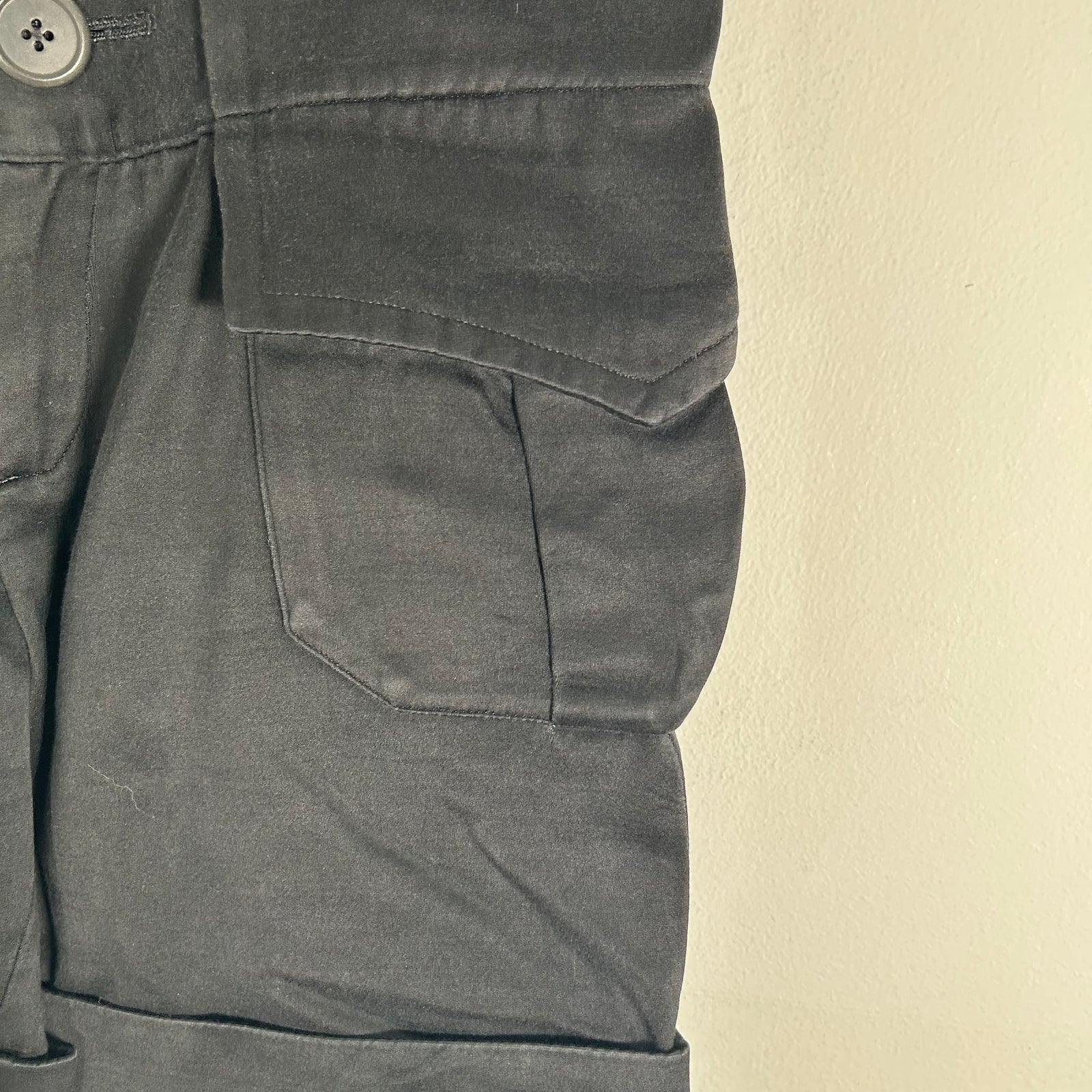 Limi Feu Black Cargo Shorts Size S