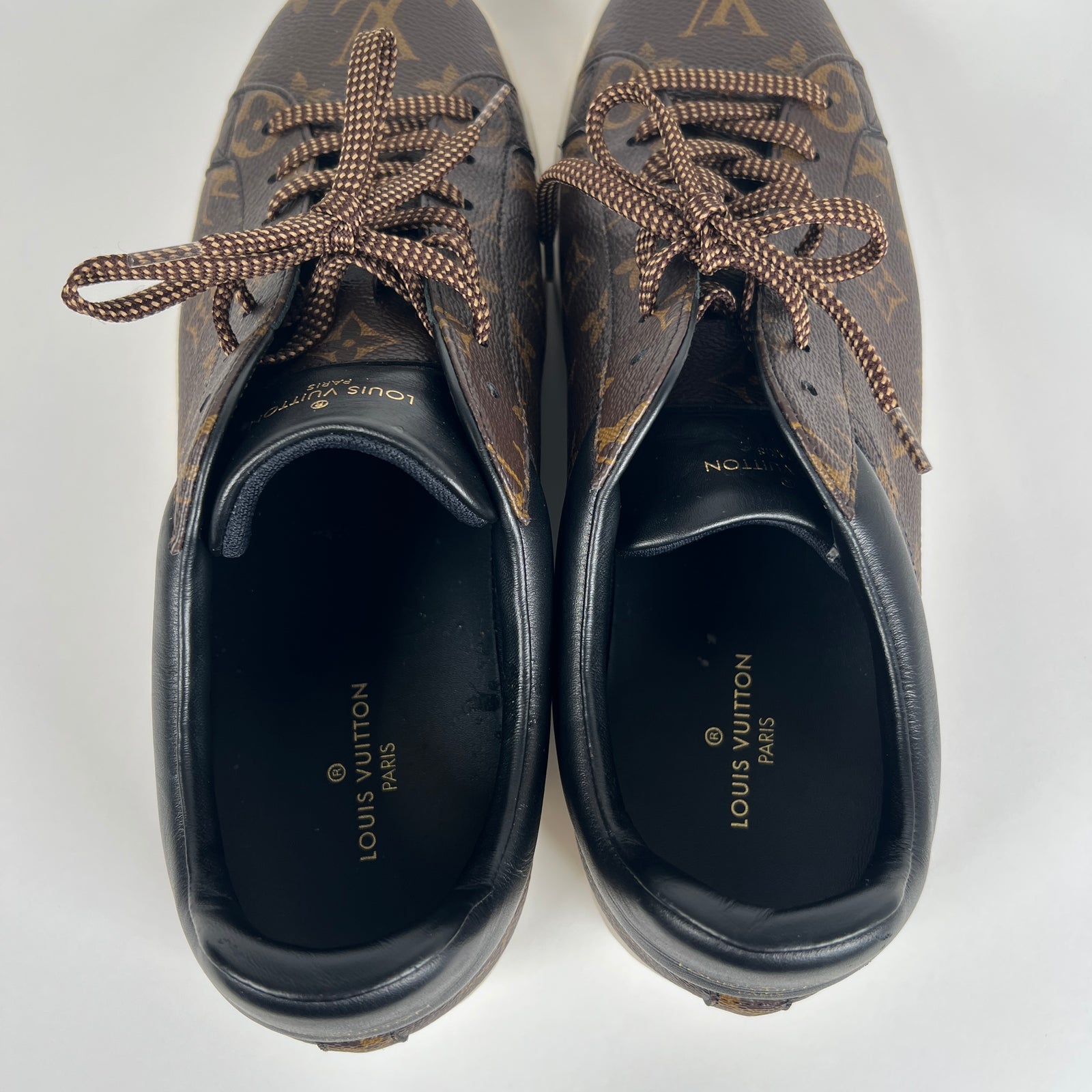 Louis Vuitton Monogram Luxembourg Sneaker Size 10.5