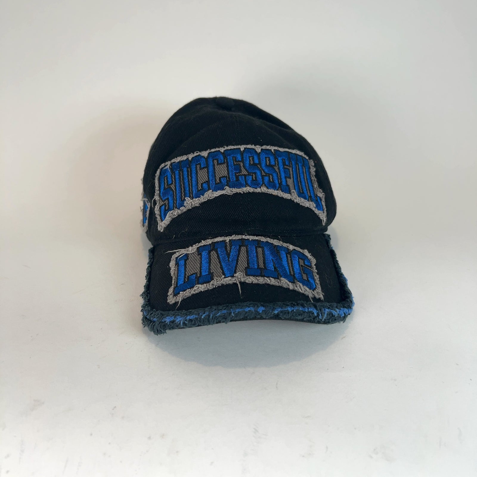 Diesel 'Successful Living' Distressed Patch Hat