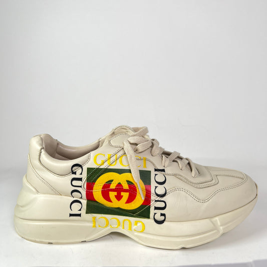 Gucci Vintage GG Logo Rhyton Sneaker