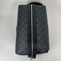Gucci Black GG Supreme Large Toiletry Bag