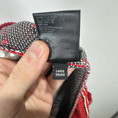 Amiri Red Knit Paisley Shorts Size L`