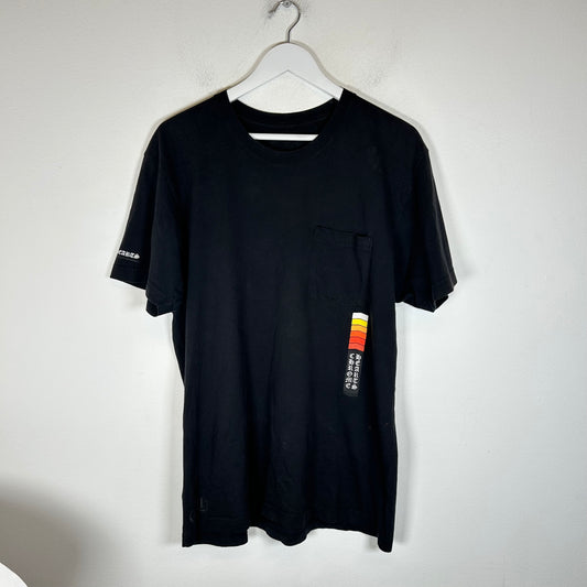 Chrome Hearts Black Boost Logo T-Shirt Size L