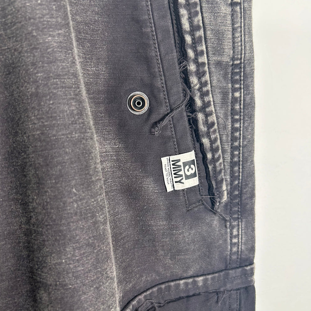 Maison Mihara Yasuhiro Stone Wash Cargo Pants Size 34