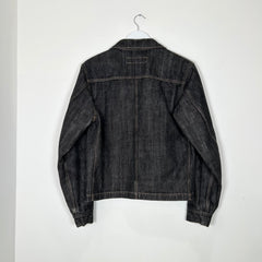 Commes Des Garcon 02AW Cuba Reversible Denim Jacket Size Medium