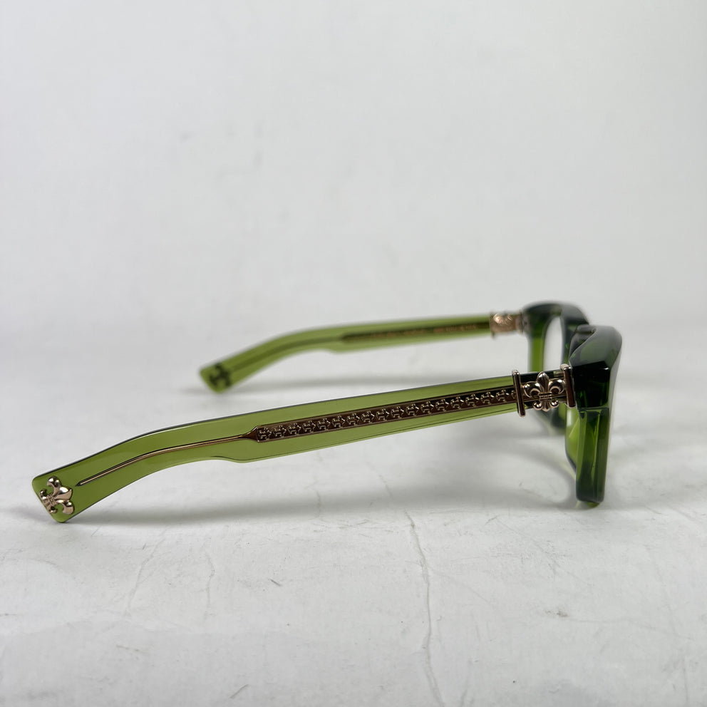Chrome Hearts Green 'See You In Tea' Glasses