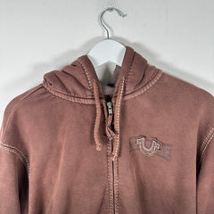 Supreme x True Religion Washed Burgundy Studded Logo Size M