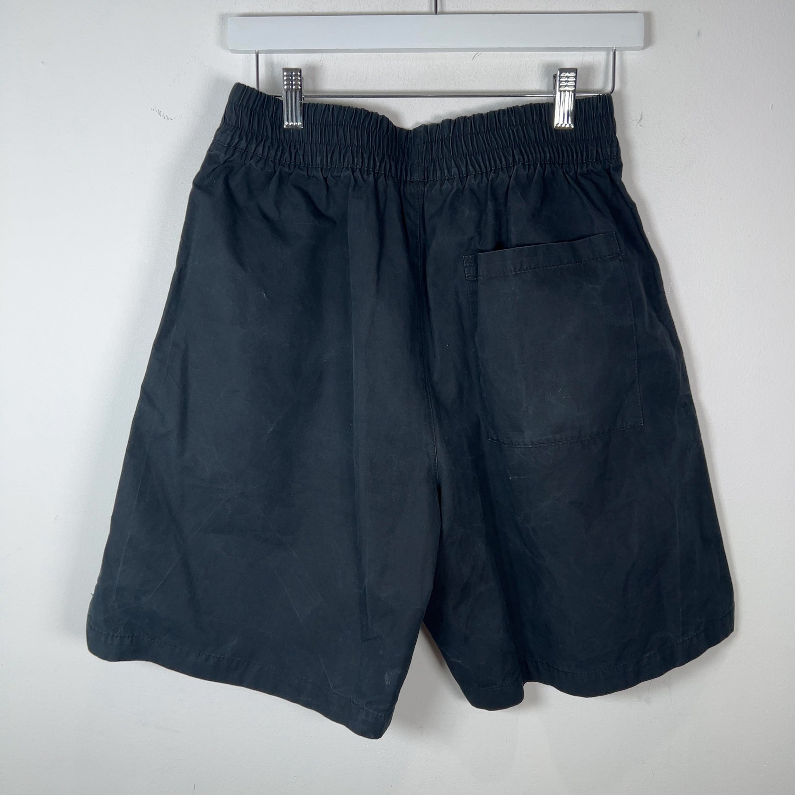 Bottega Veneta Black Camp Shorts