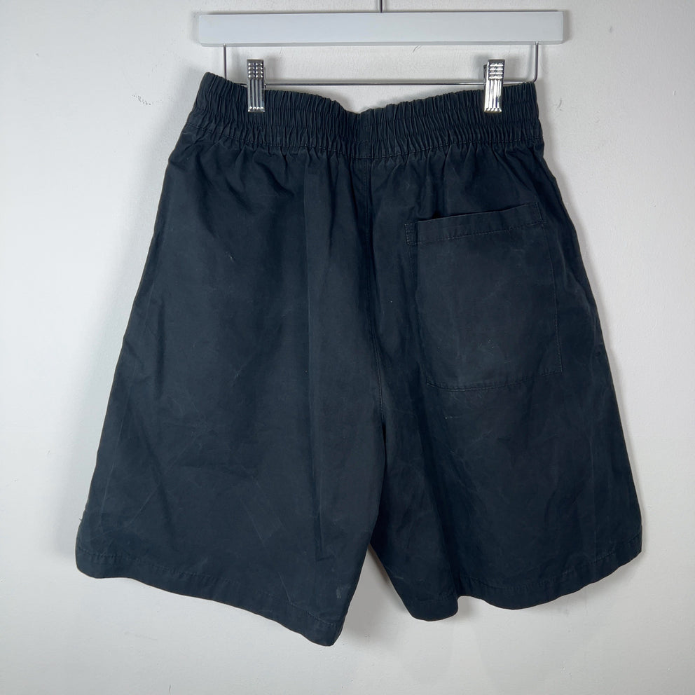 Bottega Veneta Black Camp Shorts
