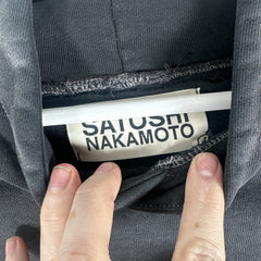 Satoshi Nakamoto Padded Logo Hoodie Size L