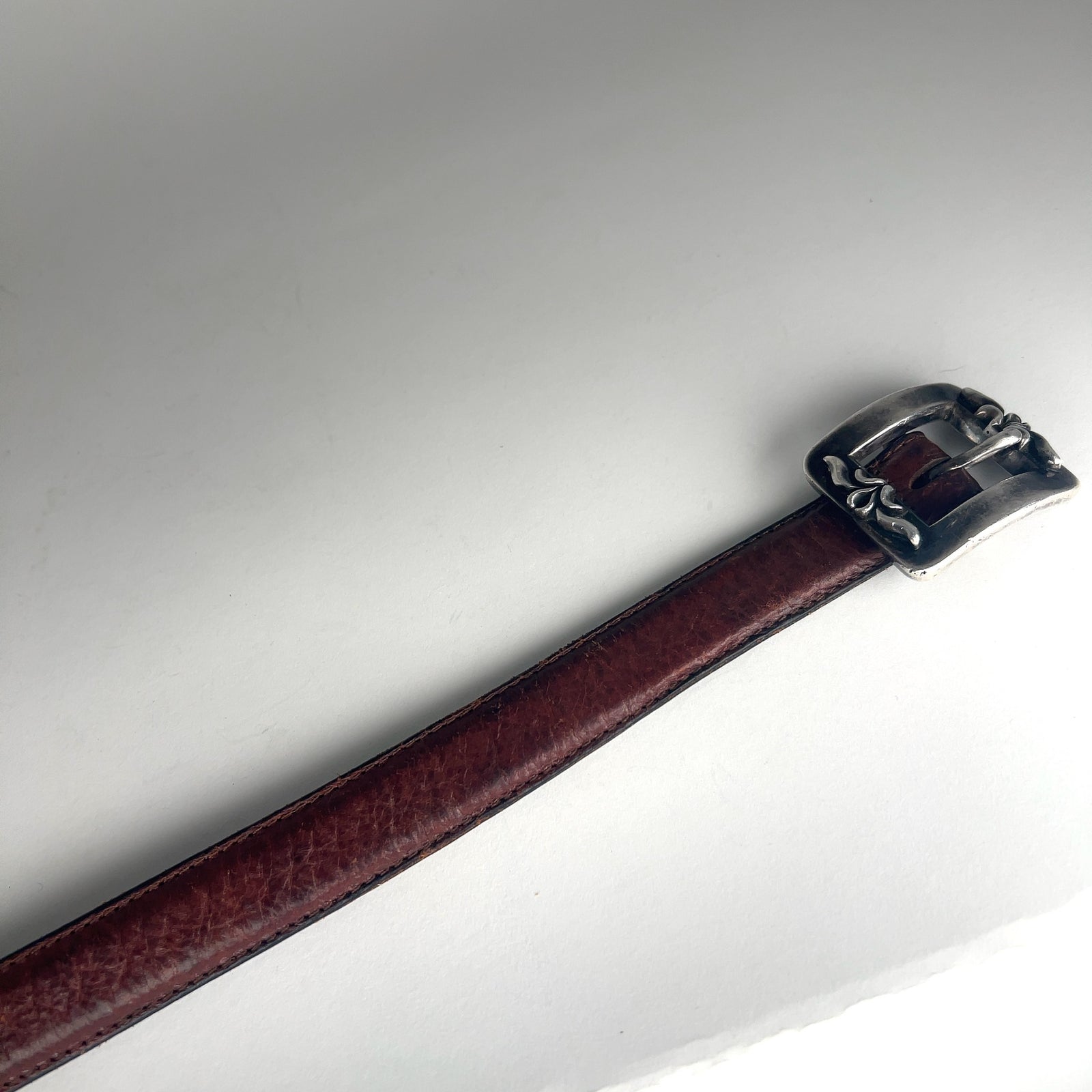 Chrome Hearts 1" Floral Square Belt