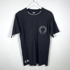 Chrome Hearts Malibu Cross Graphic Vintage T-Shirt