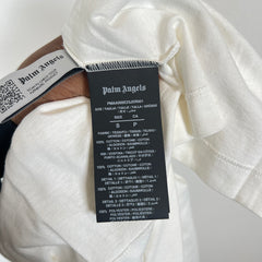 Palm Angels White Pocket Logo T-Shirt Size S