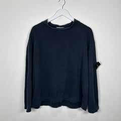 Stone Island Navy Longsleeve Patch SIze M