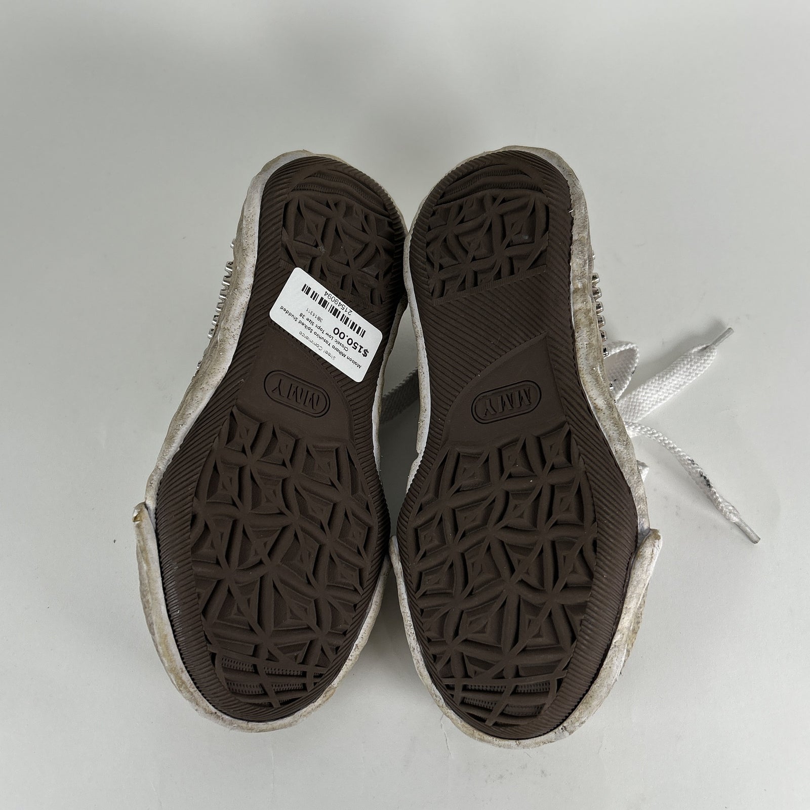 Maison Mihara Yasuhiro Spiked Studded Classic Low Tops Size 38