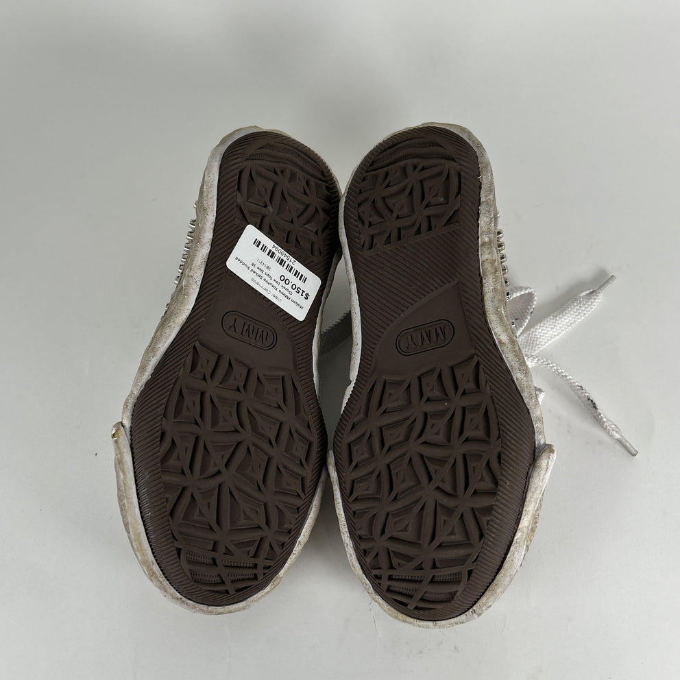 Maison Mihara Yasuhiro Spiked Studded Classic Low Tops Size 38