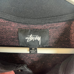 Stussy Pink Mask Longsleeve Polo Size M