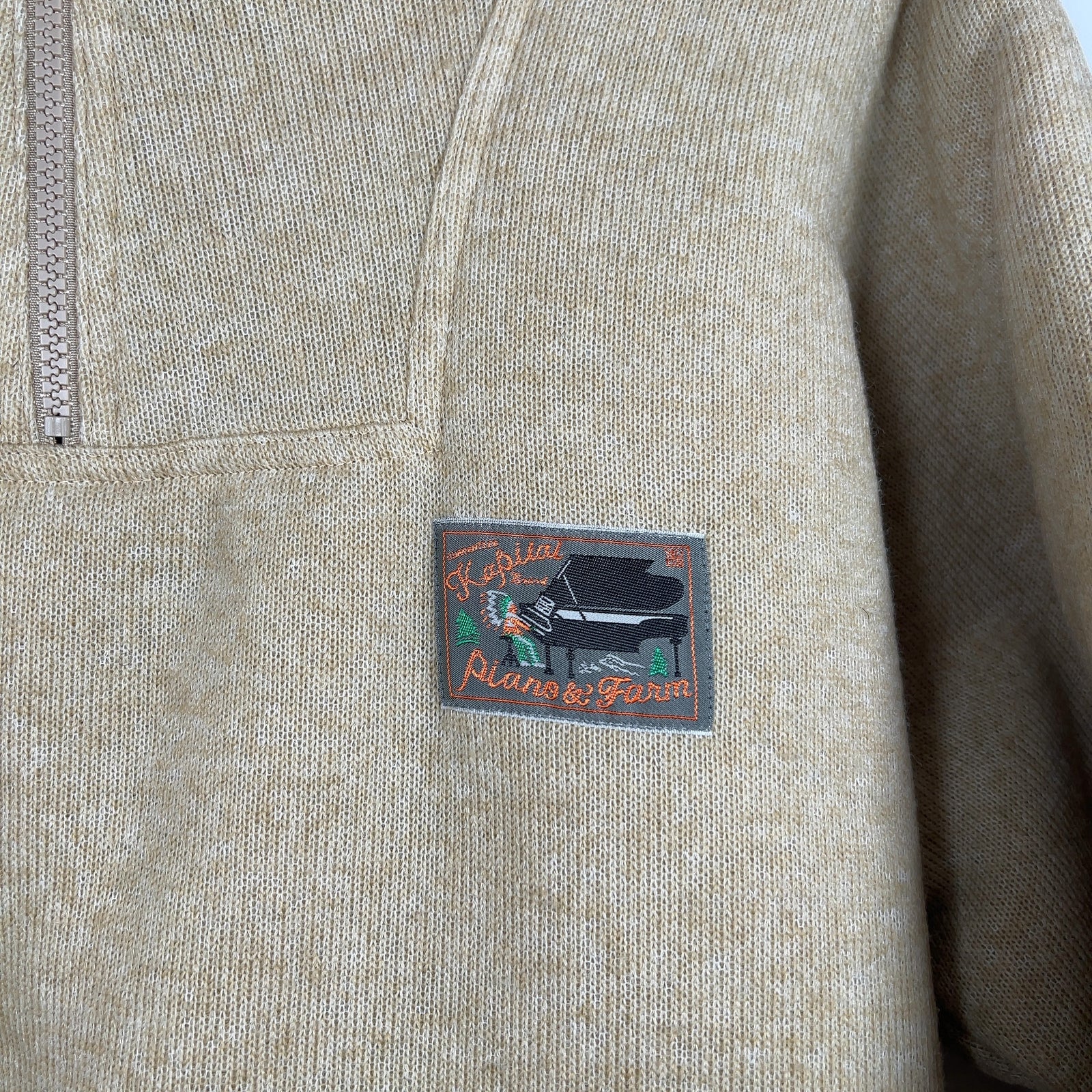 Kapital 'Alpine' Fleece Polo Jacket