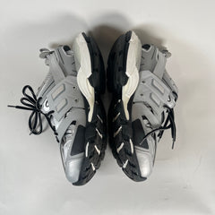 Balenciaga Metallic Grey Tracks Size 40
