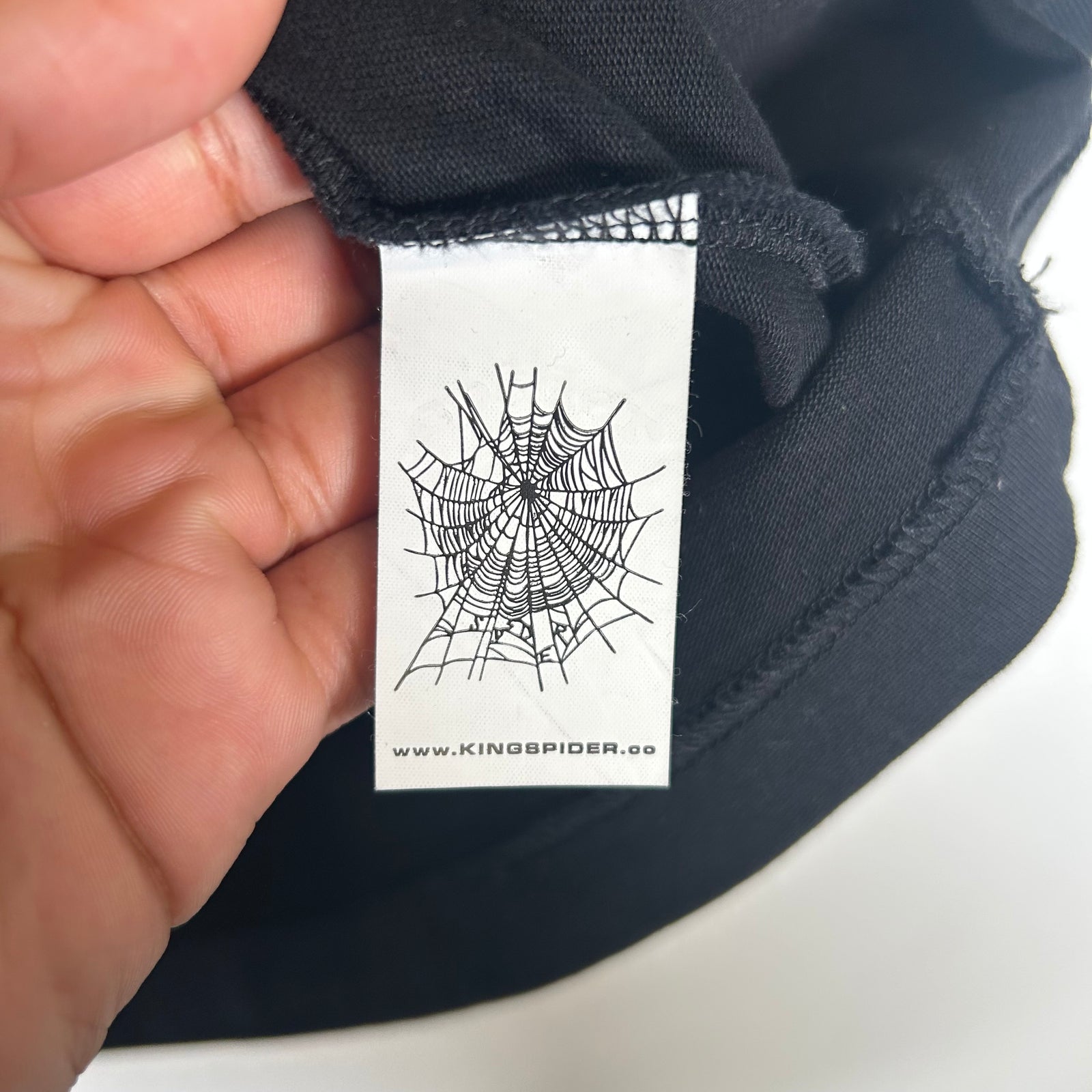 Sp5der Black Legacy Web Tee Size S
