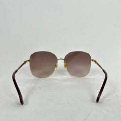 Gucci Gold/Purple Gradient Sunglasses