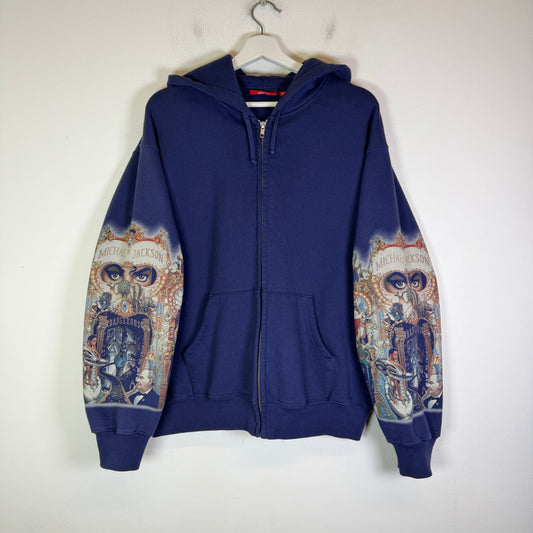 Supreme FW25 Michael Jackson Dangerous Zip-Up Hoodie