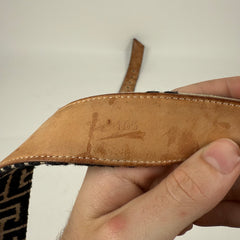 Balmain Embroidered 'B' Belt Size 42