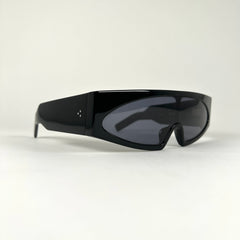 Rick Owens SS20 Tecuatl Gene Black Sunglasses