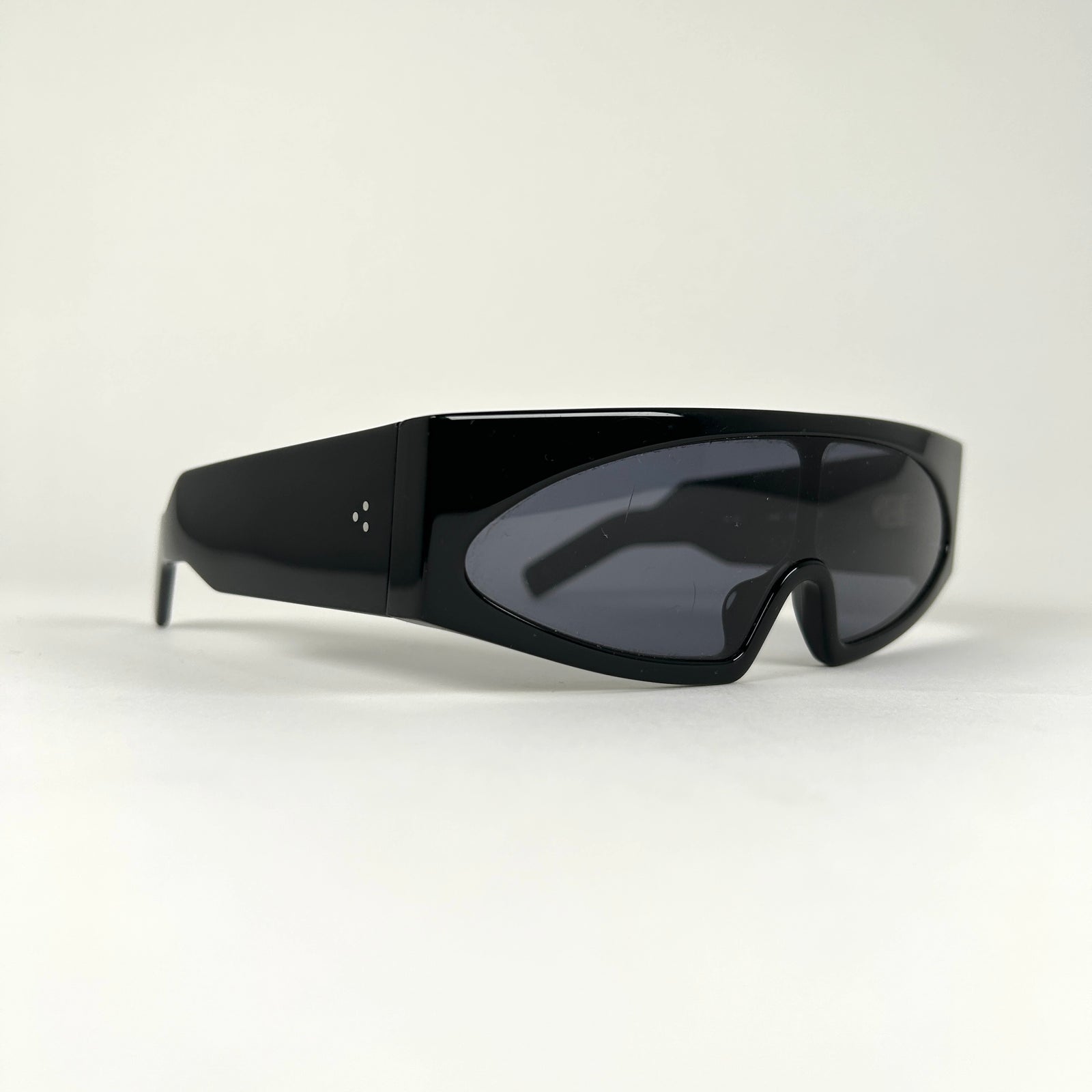 Rick Owens SS20 Tecuatl Gene Black Sunglasses