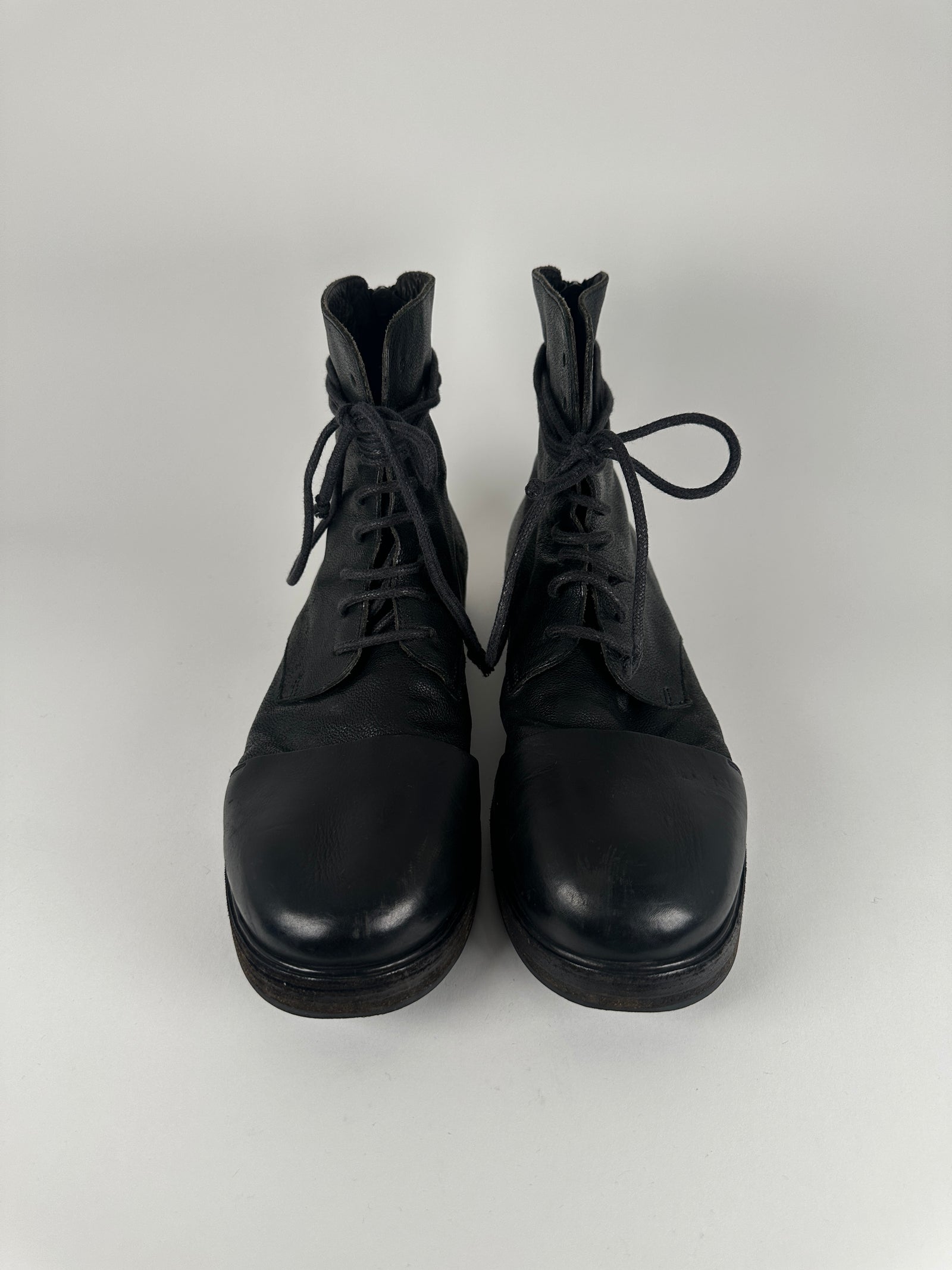 Marsell Leather Toe Cap Boot Size 42