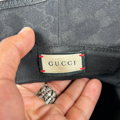 Gucci Black GG Canvas Bucket Hat Size L
