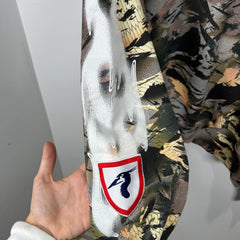 Heron Preston Camouflauge Reaper Patch Crewneck Size L
