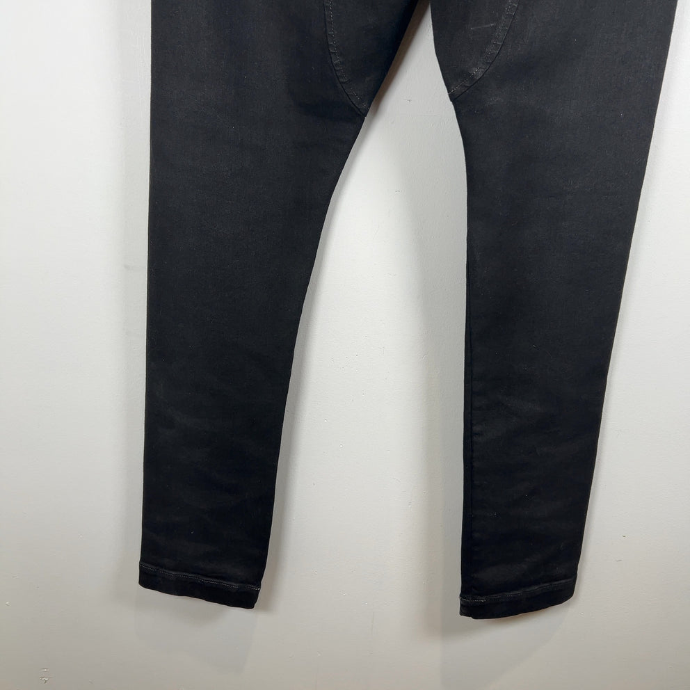 Rick Owens DRKSHDW Waxed Drawstring Creatch Cargo Pants