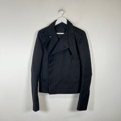 Rick Owens SS14 Vicious Black Fencing Jacket Size 48