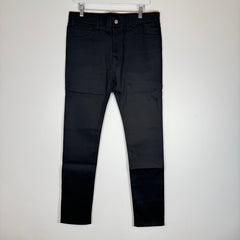 Celine Black Japanese Denim Jeans Size 30