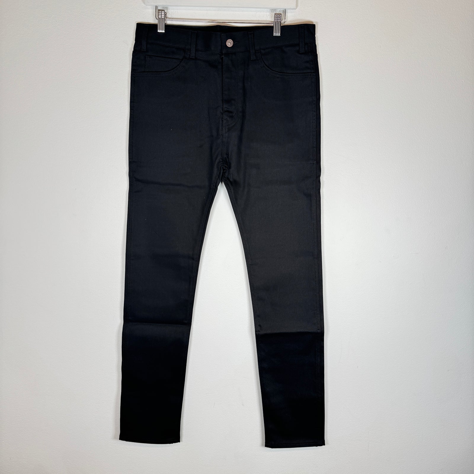 Celine Black Japanese Denim Jeans Size 30