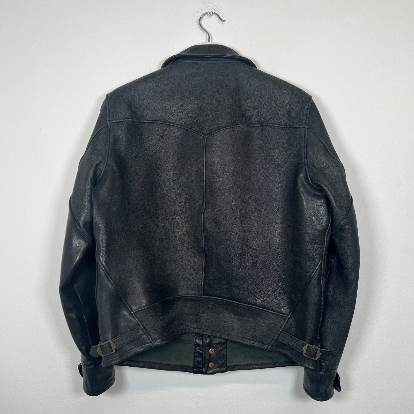 RRL Wellhouse Goat Leather Jacket Size M