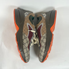 Gucci Burgundy GG Rhyton Sneaker Size 10